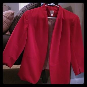 Cute red blazer